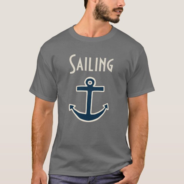 T-shirt Ancres nautiques (Devant)