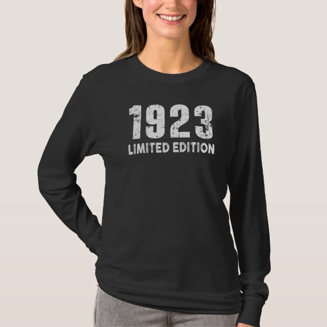 T-shirt and Born in 1923 (Devant)