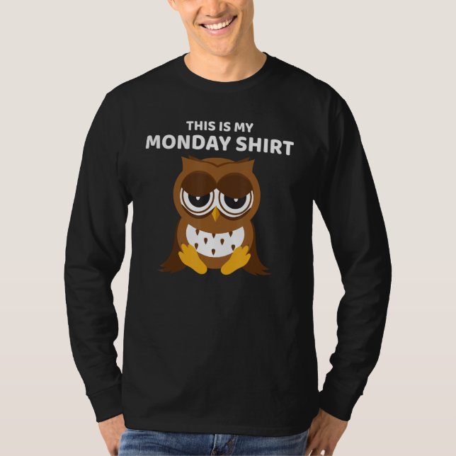 T-shirt and cute Weekend and Monday 1 (Devant)