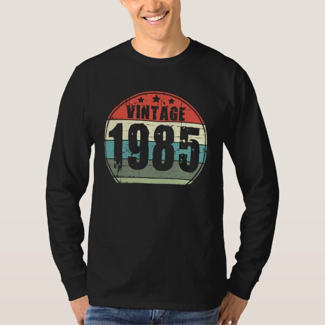 T-shirt and vintage 1985 (Devant)