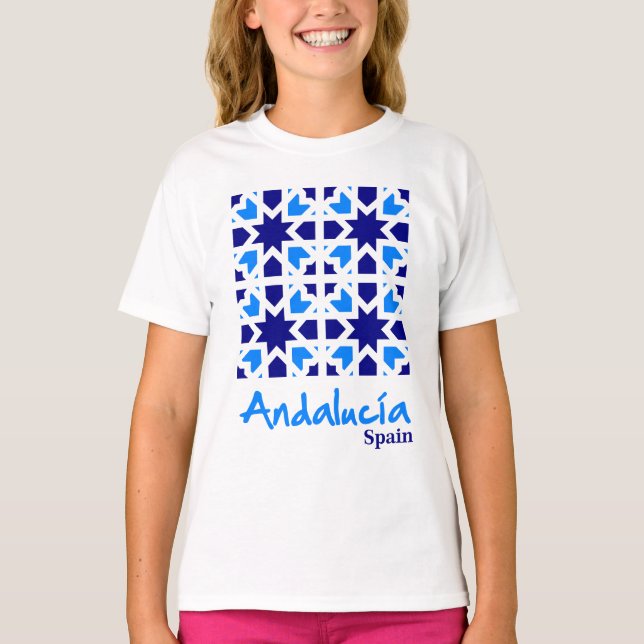 T-shirt Andalusian Tiles 6 (Devant)