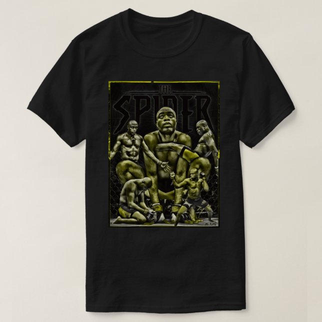 T-shirt Anderson L'araignée Silva Classic T Shirt (Design devant)