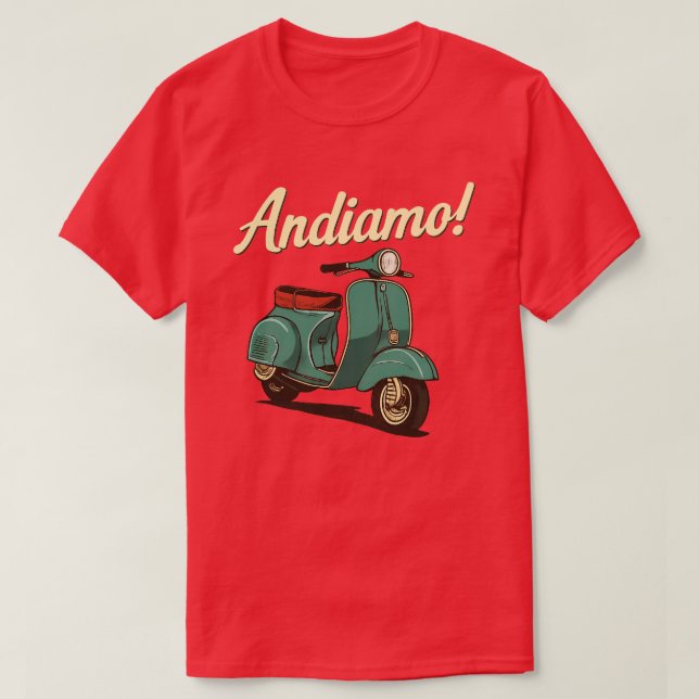 T-shirt Andiamo ! (Design devant)