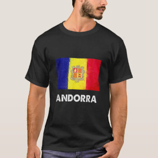 T-shirt Andorra Flag Andorran