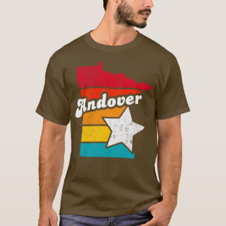 T-shirt Andover Minnesota Vintage Souvenir désorganisé 2