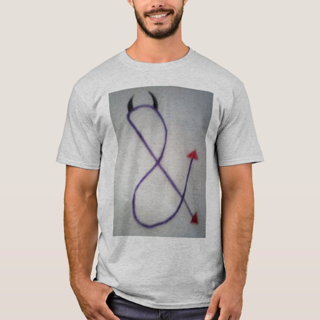 T-shirt andpersand (Devant)