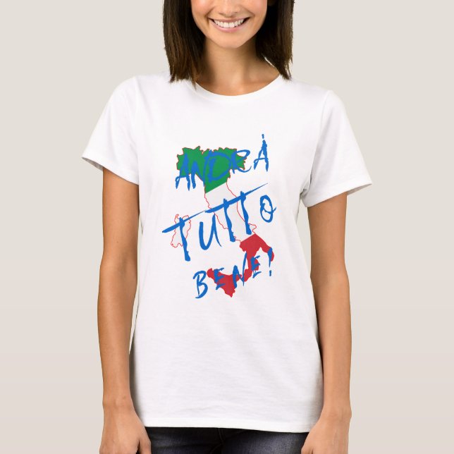 T-shirt Andra Tutto Bene - Ça ira (Devant)