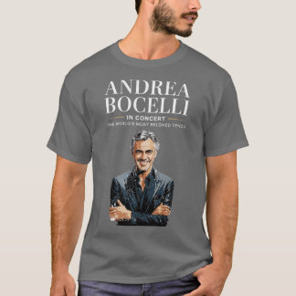 T-shirt Andrea Bocelli Les Mondes Les Plus Bien-Aimés Teno