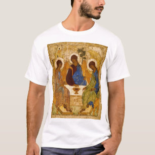 T-shirt Andrei Rublev Sainte Trinité Icône Religion orthod