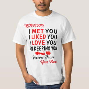 T-shirt Andreoni I Met You Like You Love You