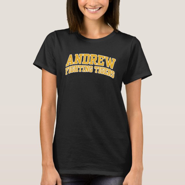 T-shirt Andrew College Fighting Tigers 02 (Devant)