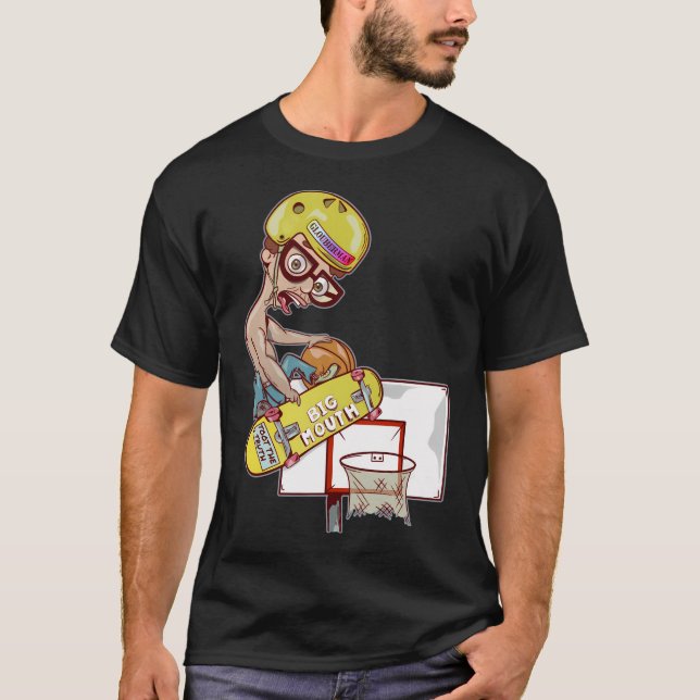 T-shirt Andrew Glouberman Basket (Devant)