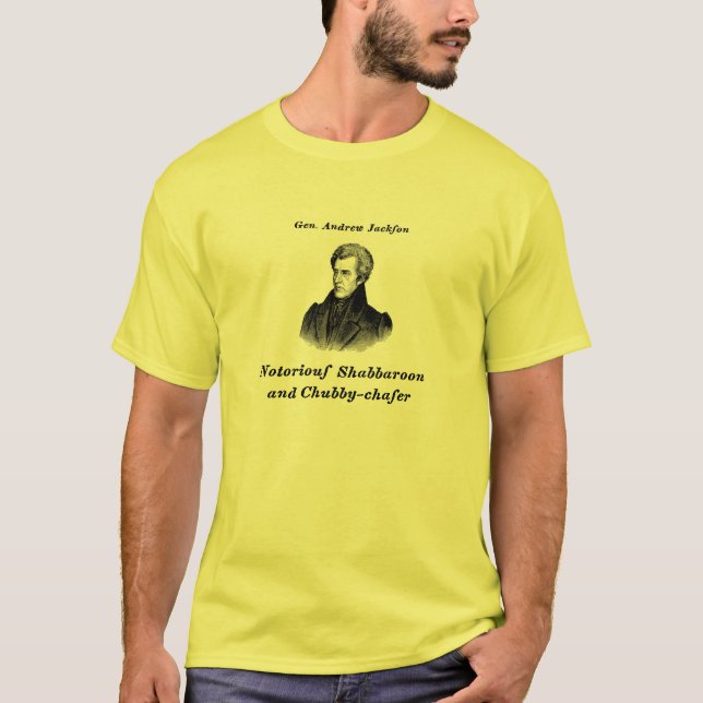 T-shirt Andrew Jackson (Devant)