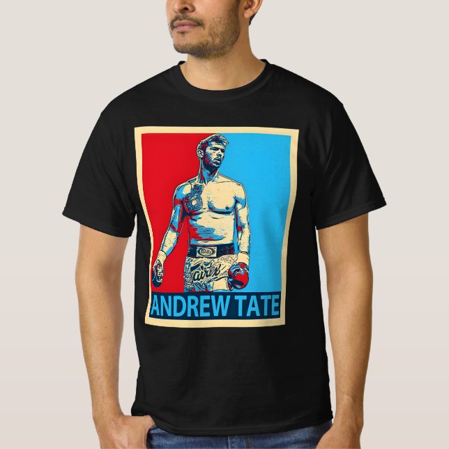 T-shirt Andrew Tate rétro (Devant)