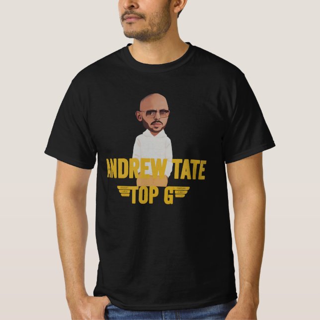 T-shirt Andrew Tate Top G 2022 (Devant)