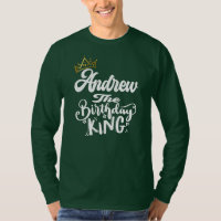 Andrew The Birthday King Joyeux Anniversaire Homme