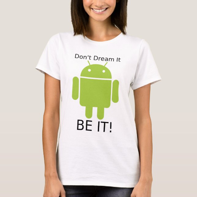 T-shirt Androd que ce soit (Devant)