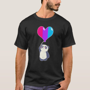 T-shirt Androgyne Panda Genre non binaire