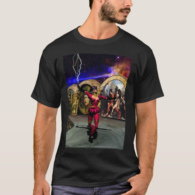 T-shirt ANDROID BALLET, Science-fiction (Devant)