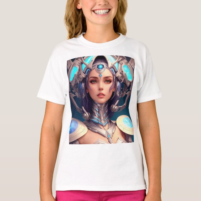 T-shirt Andromeda Cyborg (Devant)