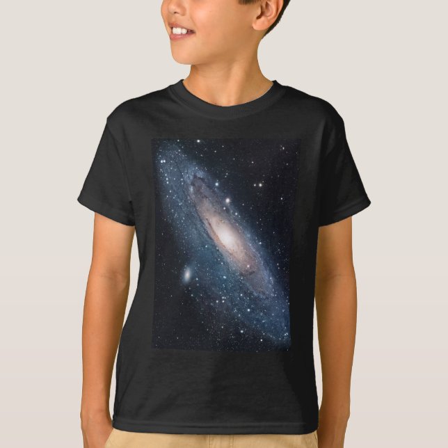 T-shirt androméda galaxie voie laiteuse cosmos univers (Devant)