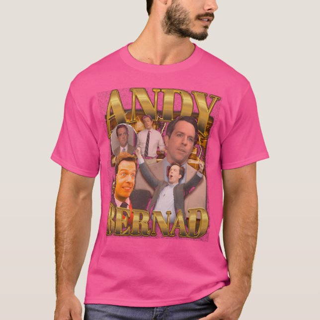 T-shirt Andy Bernard Classic Bootleg Vibes (Devant)