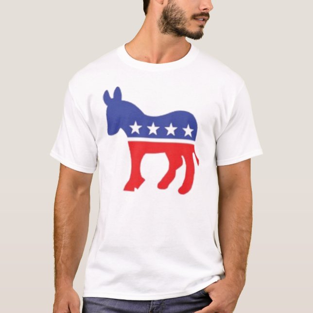T-shirt Âne de Démocrate (Devant)