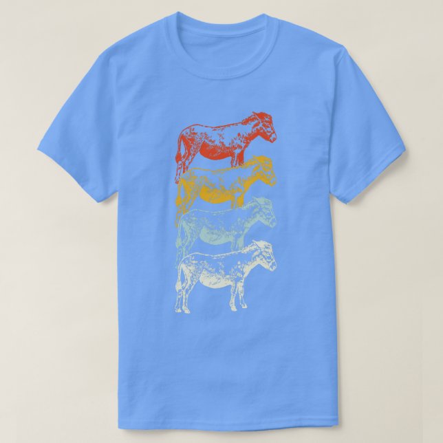 T-shirt Âne d'élevage (Design devant)