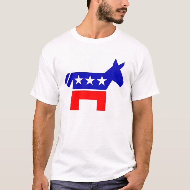 T-shirt Âne Democratic (Devant)