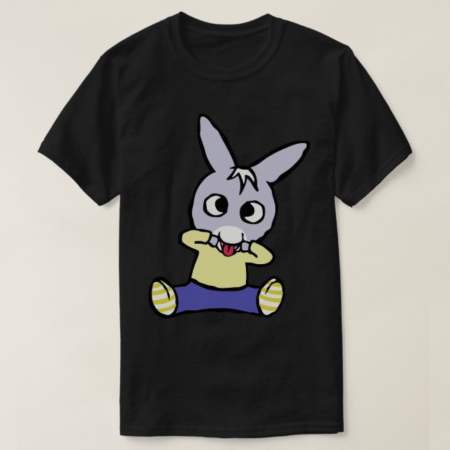 T-shirt âne drôle (Design devant)