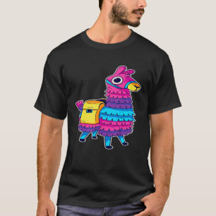 T-shirt Âne en peluche Pinata Avec Gibecière Jaune