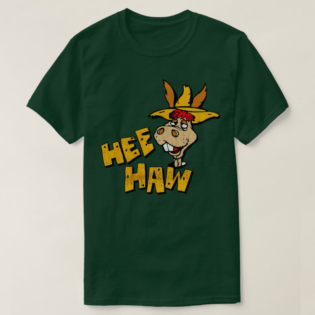 T-shirt Âne Hee Haw (Design devant)
