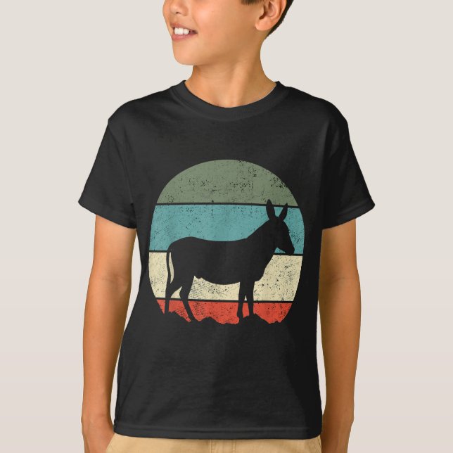 T-shirt Âne mignon | Cadeau Amoureux des animaux | Cadeau  (Devant)