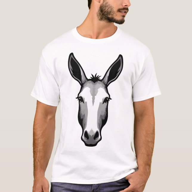 T-shirt Âne mulassier (Devant)