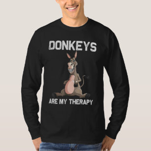 T-shirt Âne pour hommes femmes garçons filles animal âne _