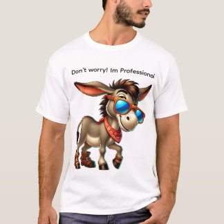 T-shirt Âne professionnel