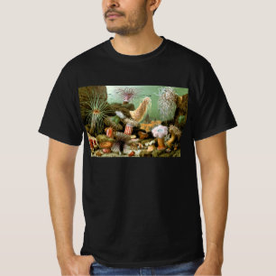 T-shirt Anémones de mer Vie marine, Animaux marins vintage