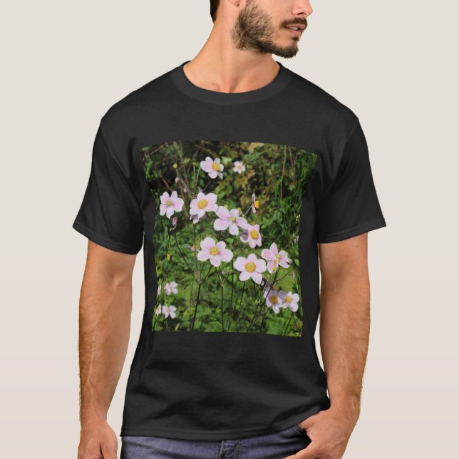 T-shirt Anémones roses (Devant)