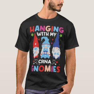 T-shirt Anesthésie de l'hôpital infirmière CRNA avec mon C