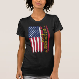 T-shirt Anesthésiistes certifiés Infirmière américaine F