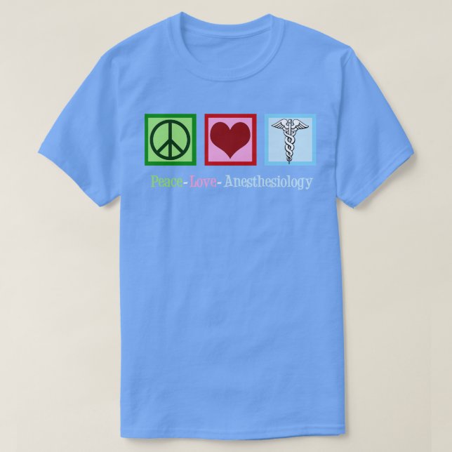 T-shirt Anesthésiologie (Design devant)