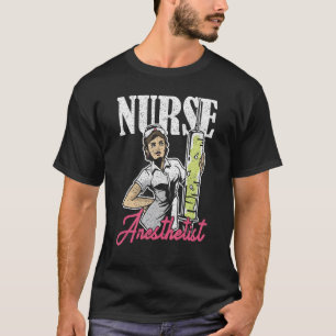 T-shirt Anesthésiologie anesthésiste infirmière