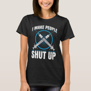 T-shirt Anesthésiologie Pour Anesthésiologiste Infirmière
