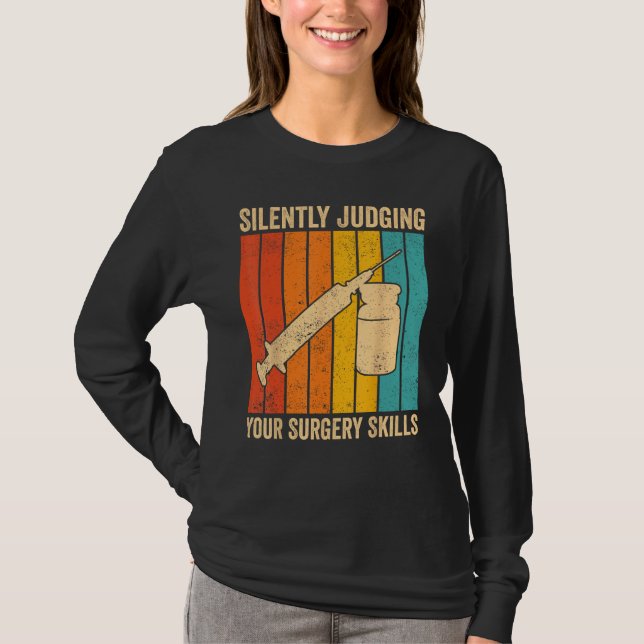 T-shirt Anesthesiologist Anesthesiology Judging Your Surge (Devant)