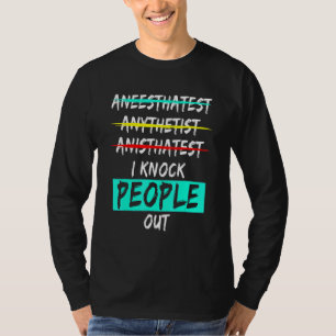 T-shirt Anesthésiologiste Anesthésiologie Md Docteur 4
