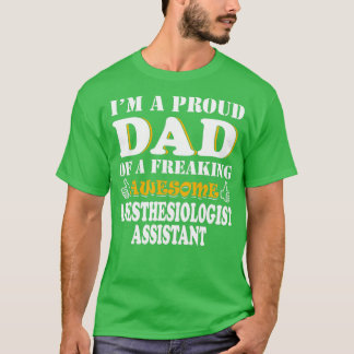 T-shirt Anesthésiologiste Assistant Papa Cadeaux Fatherx27