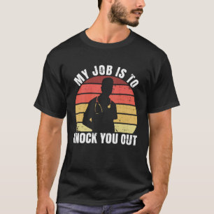 T-shirt Anesthésiologiste Et Anesthésiologie Anesthésie Te