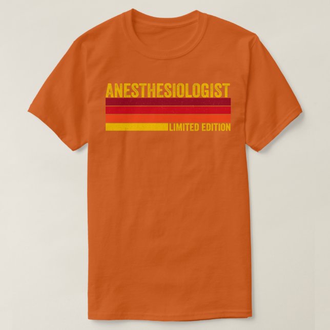 T-shirt Anesthésiste (Design devant)