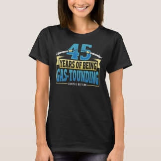 T-shirt Anesthésiste 45 Ans Anniversaire