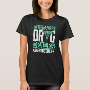T-shirt Anesthésiste Médecin Médecine Hôpital Anesthésie